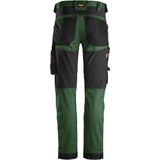 Snickers 6341 Stretch Werkbroek | Groen/Zwart