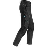 Snickers 6208 LiteWork, Werkbroek+ met afneembare Holsterzakken - Zwart/Zwart