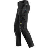 Snickers 6208 LiteWork, Werkbroek+ met afneembare Holsterzakken - Zwart/Zwart