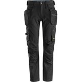 Snickers 6208 LiteWork, Werkbroek+ met afneembare Holsterzakken - Zwart/Zwart