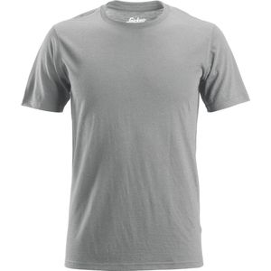 Snickers 2527 Wollen T-shirt - Gemeleerd Grijs