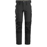 Snickers 6371 Full Stretch Werkbroek - Zwart/Zwart