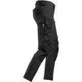 Snickers 6371 Full Stretch Werkbroek - Zwart/Zwart