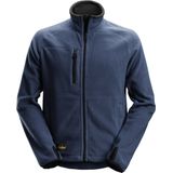 Snickers - 8022 AllroundWork - Fleece Jack - Staalgrijs/Zwart