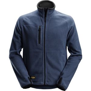Snickers - 8022 AllroundWork - Fleece Jack - Staalgrijs/Zwart