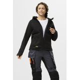 Snickers - 6247 AllroundWork - Dames Stretchbroek - Wit/Zwart - Full-Stretch Materiaal