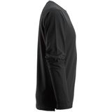 Snickers - 2498 AllroundWork 37.5® - T-shirt met Lange Mouwen - Zwart