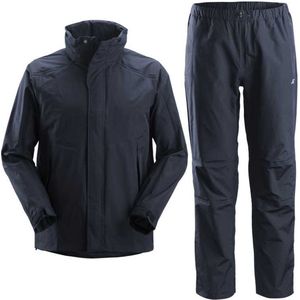 Snickers 8378 Regenkleding - Marineblauw - Lichtgewicht - Waterproof