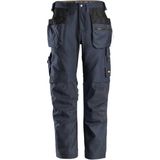 Snickers 6224 AllroundWork, Canvas+ Werkbroek met Holsterzakken - Donker blauw/Donker blauw