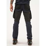 Snickers 6803 AllroundWork, Werkbroek zonder Kniezakken - Khaki/Zwart