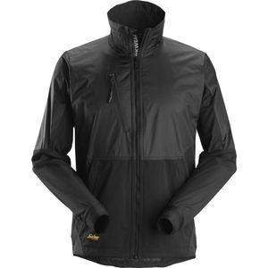 Snickers 1948 LiteWork Hybride windjack Zwart maat XS