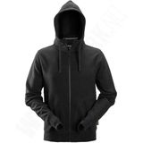 Snickers - 2890 AllroundWork - Hoodie - Lichtgrijs melange - Volledige Rits