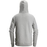Snickers - 2890 AllroundWork - Hoodie - Lichtgrijs melange - Volledige Rits