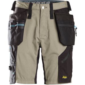 Snickers - 6110 LiteWork 37.5® - Korte Werkbroek - Khaki - Met Holsterzakken