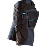 Snickers LiteWork Korte Werkbroek - Zwart - Sneldrogend - CORDURA® Versterkt