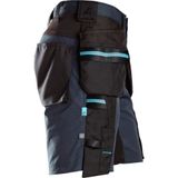 Snickers LiteWork Korte Werkbroek - Zwart - Sneldrogend - CORDURA® Versterkt