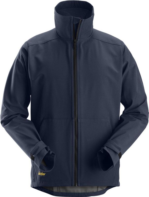 Snickers 1205 AllroundWork - Winddicht Soft Shell Jack - Donker Blauw