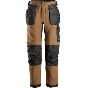 Snickers 6224 AllroundWork, Canvas+ Werkbroek met Holsterzakken - Cognac/Cognac