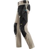 Snickers - 6208 LiteWork - Werkbroek - Khaki/Zwart - Afneembare Holsterzakken