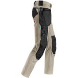 Snickers - 6208 LiteWork - Werkbroek - Khaki/Zwart - Afneembare Holsterzakken