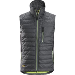 Snickers - 4512 AllroundWork - Isolerende Bodywarmer - Staalgrijs/Zwart