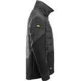 Snickers - 1902 FlexiWork - Werkjack - Zwart - Elastisch - Repreve® Isolatie