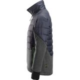 Snickers 1902 FlexiWork, Hybride Jack - Staal Grijs/Gemeleerd Antraciet