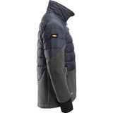 Snickers 1902 FlexiWork, Hybride Jack - Staal Grijs/Gemeleerd Antraciet