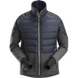 Snickers 1902 FlexiWork, Hybride Jack - Staal Grijs/Gemeleerd Antraciet