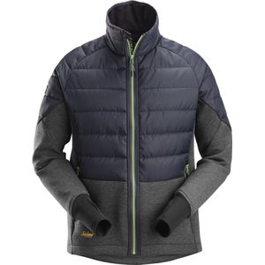 Snickers 1902 FlexiWork, Hybride Jack - Staal Grijs/Gemeleerd Antraciet