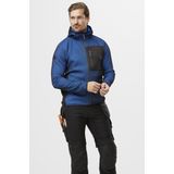 Snickers 8044 FlexiWork - Tussenlaag Hoodie met Rits - Kobaltblauw/Zwart