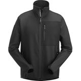 Snickers 8045 FlexiWork Tussenlaag Jack met Rits Zwart maat XS