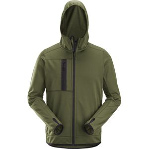 Snickers 8058 Fleece Hoodie - Khakigroen - 100% Gerecycled Polyester