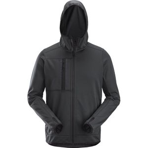 Snickers 8058 AllroundWork Fleece Hoodie met Rits Staalgrijs maat XS