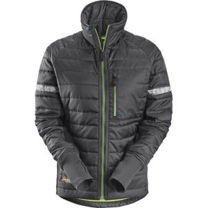 Snickers 8107 AllroundWork 37.5® Isolerend Damesjack Staalgrijs/Zwart maat XS