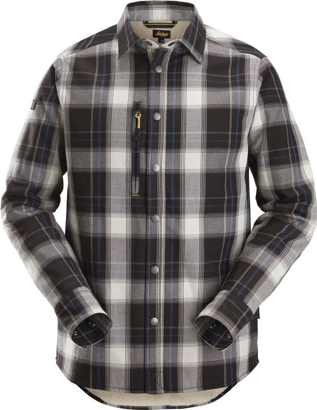 Snickers 8522 AllroundWork Isolerend Shirt Zwart/Wit maat XS