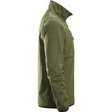 Snickers 8059 AllroundWork, Fleece Jack met Rits - Khaki Groen