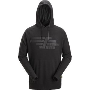 Snickers 8075 AllroundWork Polartec® Teddy Hoodie Zwart maat XS