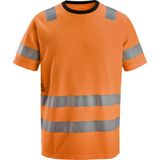 Snickers 2536 High-Vis Klasse 2 T-shirt - Oranje High Visibility