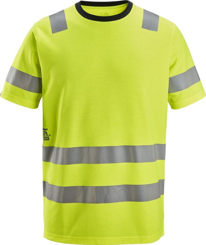 Snickers 2536 High-Vis Klasse 2 T-shirt - Geel High Visbility