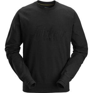 Sweater - Zwart - Katoen/Polyester - Raglanmouwen met Duimopeningen