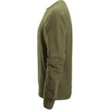 Snickers 2892 Logo Sweatshirt - Khaki Groen