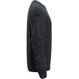 Snickers - 2892 Logo Sweatshirt - Donkermarineblauw - Zachte Stof