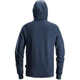 Snickers 2894 Logo Hoodie Donkermarineblauw maat XS