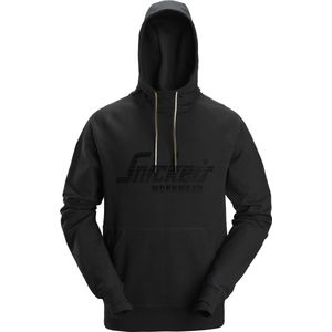 Snickers 2894 Logo Hoodie Donkermarineblauw maat XS