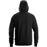Snickers 2895 Logo Full-Zip Hoodie - Gemeleerd Grijs