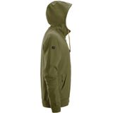 Snickers 2895 Logo Full-Zip Hoodie - Khaki Groen