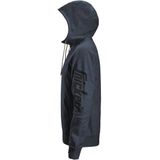 Snickers 2895 Logo Full-Zip Hoodie Donkermarineblauw maat XS
