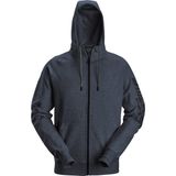 Snickers 2895 Logo Full-Zip Hoodie Donkermarineblauw maat XS