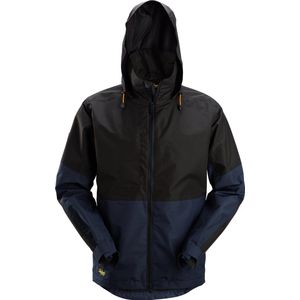 Snickers 1304 AllroundWork, Waterdicht Shell Jack - Donker Blauw/Zwart - XXL